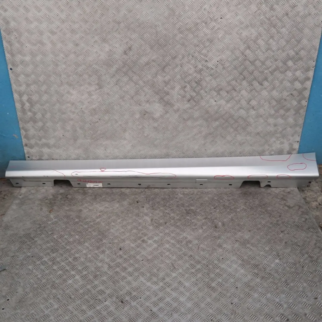 BMW 10 E90 E91 Sill Strip Faldón Lateral Izquierdo Titansilber Silver - SKU 0032951-TS10 - Número de pieza 32951