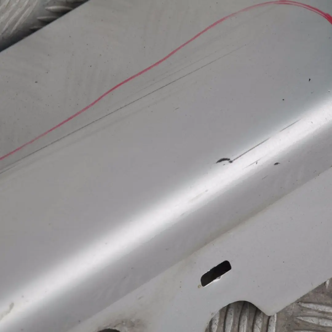 BMW E90 E91 Listello Portiera Apertura Gonne SX Argento-Titanio Argento - SKU 0032951-TS11 - Numero di parte 32951