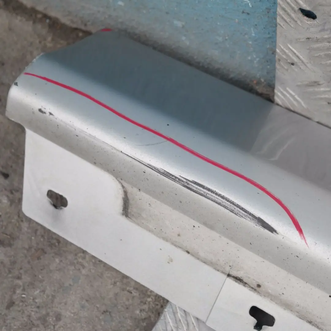 BMW E90 E91 Listello Portiera Apertura Gonna SX Argento-Titanio' Argento - SKU 0032951-TS3 - Numero di parte 32951