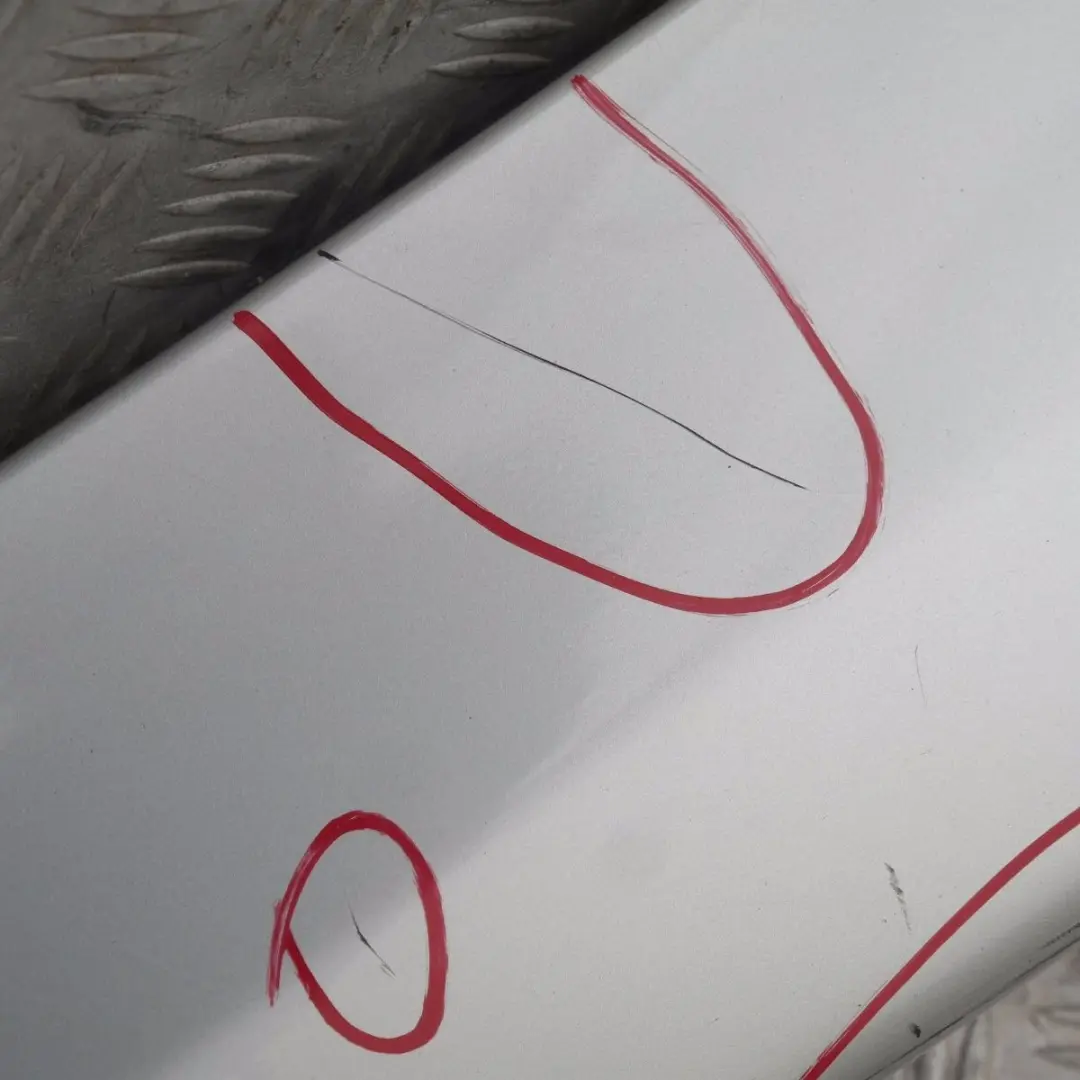 BMW E90 E91 Listello Portiera Apertura Gonna SX Argento-Titanio' Argento - SKU 0032951-TS3 - Numero di parte 32951
