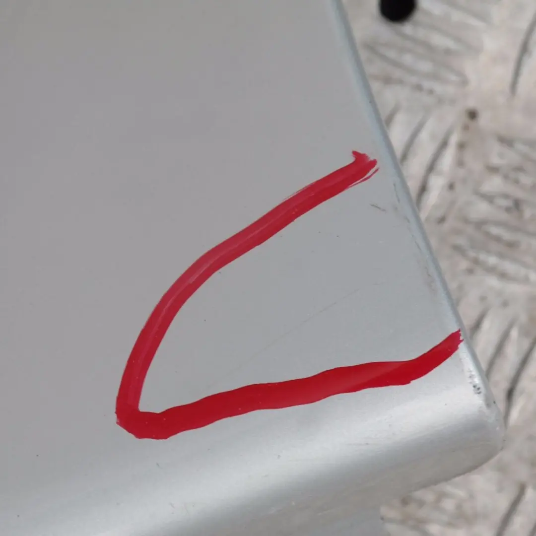 BMW E90 E91 Listello Portiera Apertura Gonna Sinistra Argento-Titanio Argento - SKU 0032951-TS7 - Numero di parte 32951