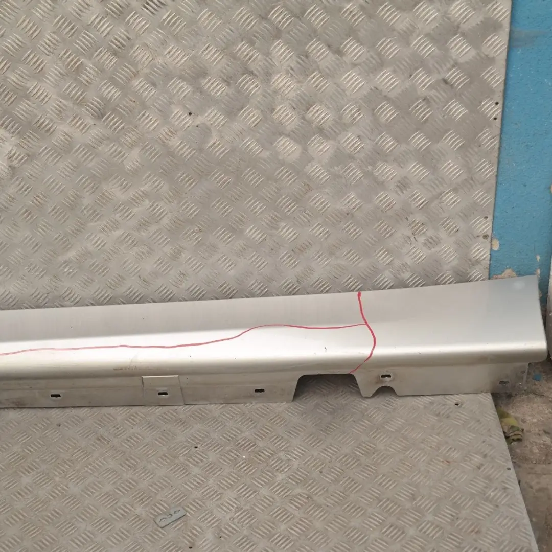 BMW 3 Series 9 E90 E91 Sill Strip Side Skirt Left N/S Titansilber Silver Silber - SKU 0032951-TS9 - Part number 32951