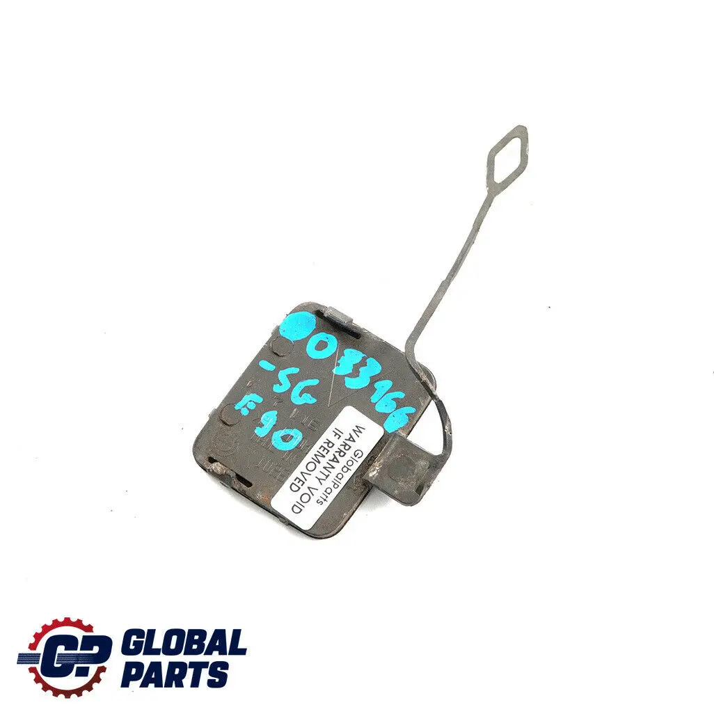 BMW E90 E91 Parachoques delantero Flap Towing Eye Sparkling Graphite 7116687 - SKU 0033166-SG - Número de pieza 0033166