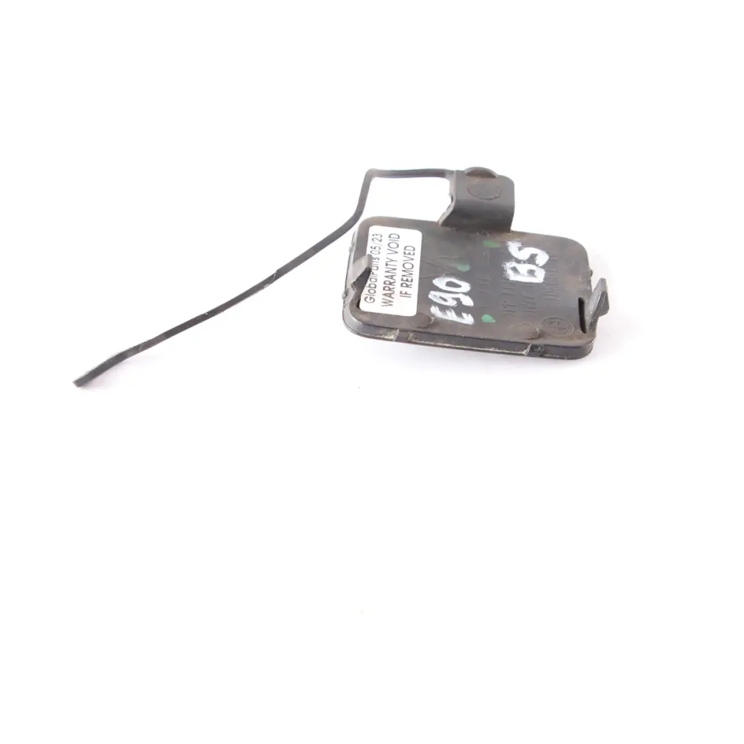 BMW 3 Series E90 E91 Front Bumper Flap Towing Eye Black Sapphire 7116687 - SKU 0033166-BS - Part number 0033166