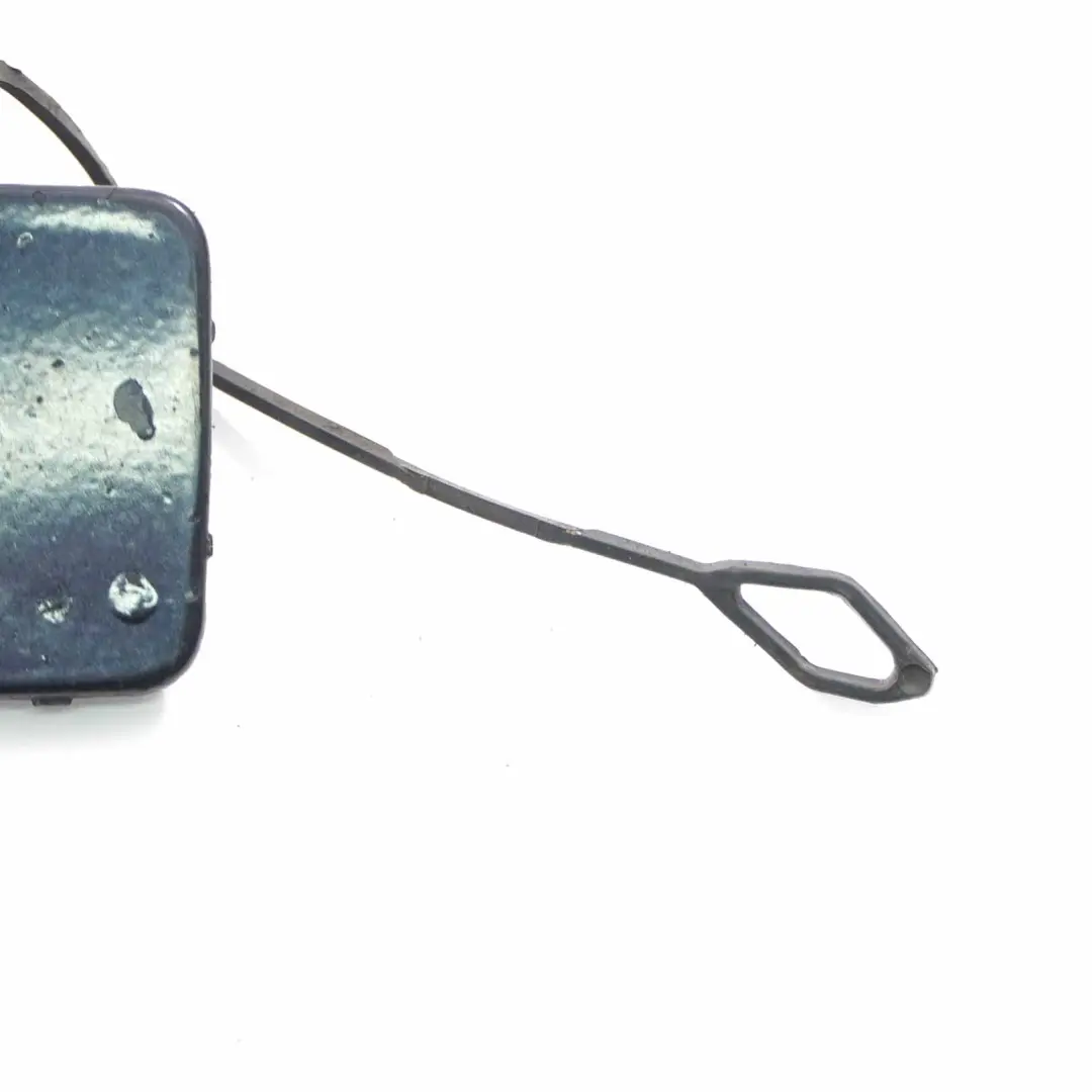 BMW E90 E91 Parachoques delantero Flap Ojo De remolque Monacoblau Azul 7116687 - SKU 0033166-MB - Número de pieza 0033166