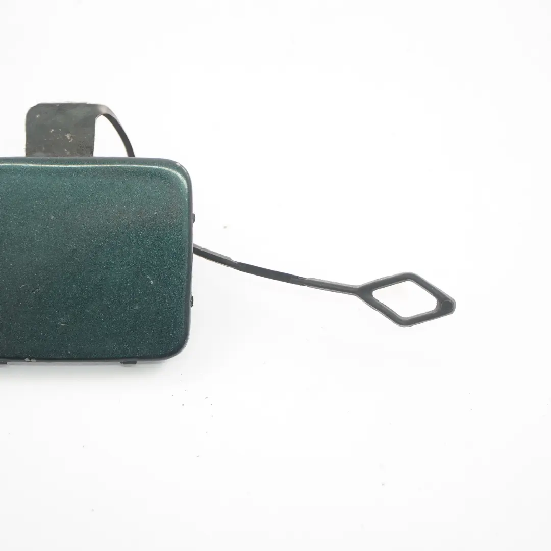 BMW E90 E91 Front Bumper Flap Towing Eye Cover Tiefgruen Deep Green A43 7116687 - SKU 0033166-TG - Part number 0033166
