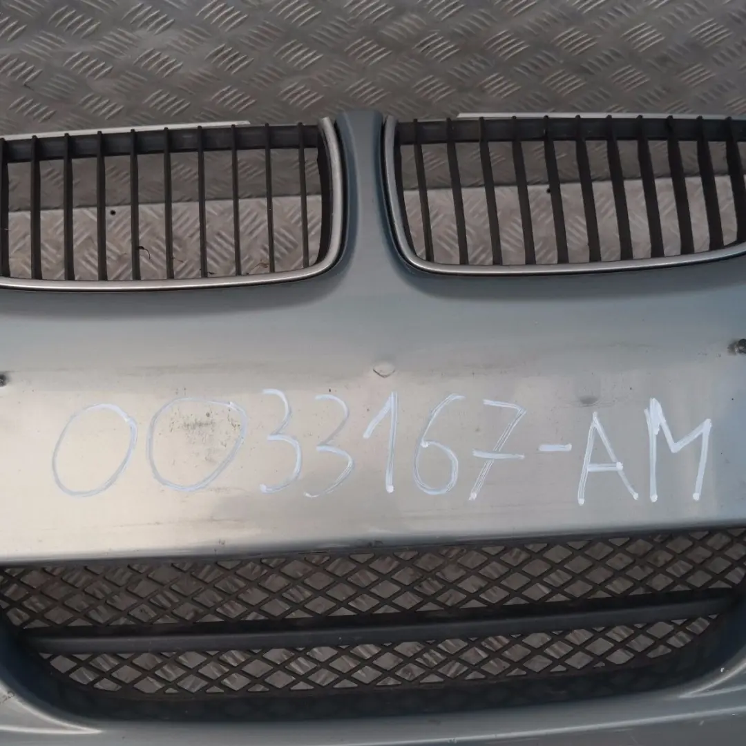 Front Bumper Trim Panel Complete Arktis Metallic - A34 to BMW 3 SERIES E90 E91 with Part number 33167 BMW 3 SERIES E90 E91 Front Bumper Trim Panel Complete Arktis Metallic - A34 - SKU 0033167-AM - Part number 33167