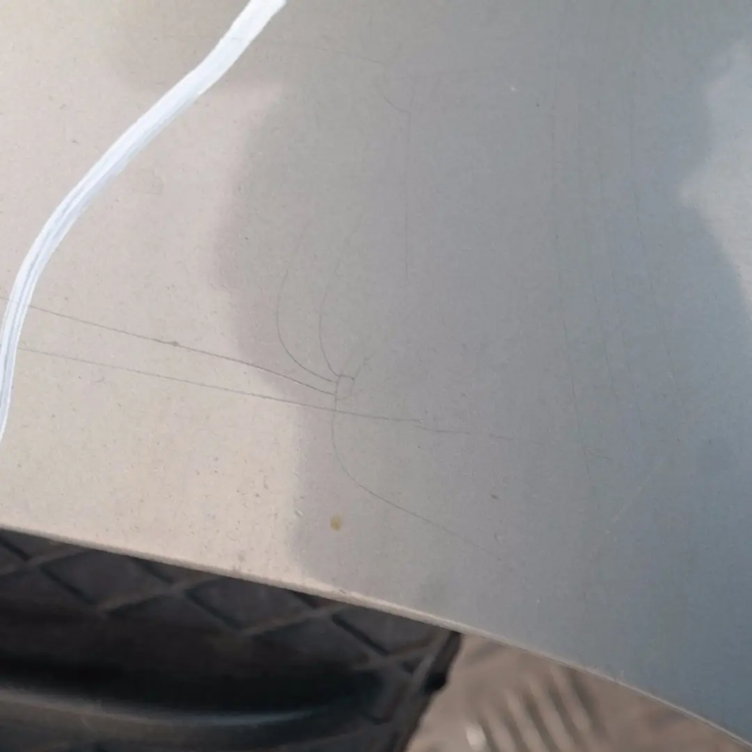 Front Bumper Trim Panel Complete Arktis Metallic - A34 to BMW 3 SERIES E90 E91 with Part number 33167 BMW 3 SERIES E90 E91 Front Bumper Trim Panel Complete Arktis Metallic - A34 - SKU 0033167-AM - Part number 33167