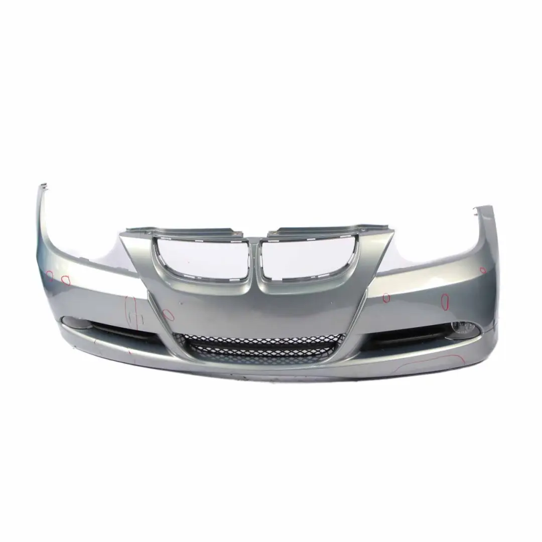 Bumper Front Complete Trim Panel Arktis Arctic Metallic - A34 to BMW E90 E91 with Part number 0033167 BMW E90 E91 Bumper Front Complete Trim Panel Arktis Arctic Metallic - A34 - SKU 0033167-AM1 - Part number 0033167