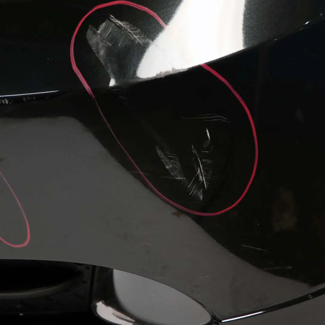  £*BMW 3 Series E90 E91 Complete Front Bumper Trim Panel Black Sapphire - 475 - SKU 0033167-BS1 - Part number 0033167