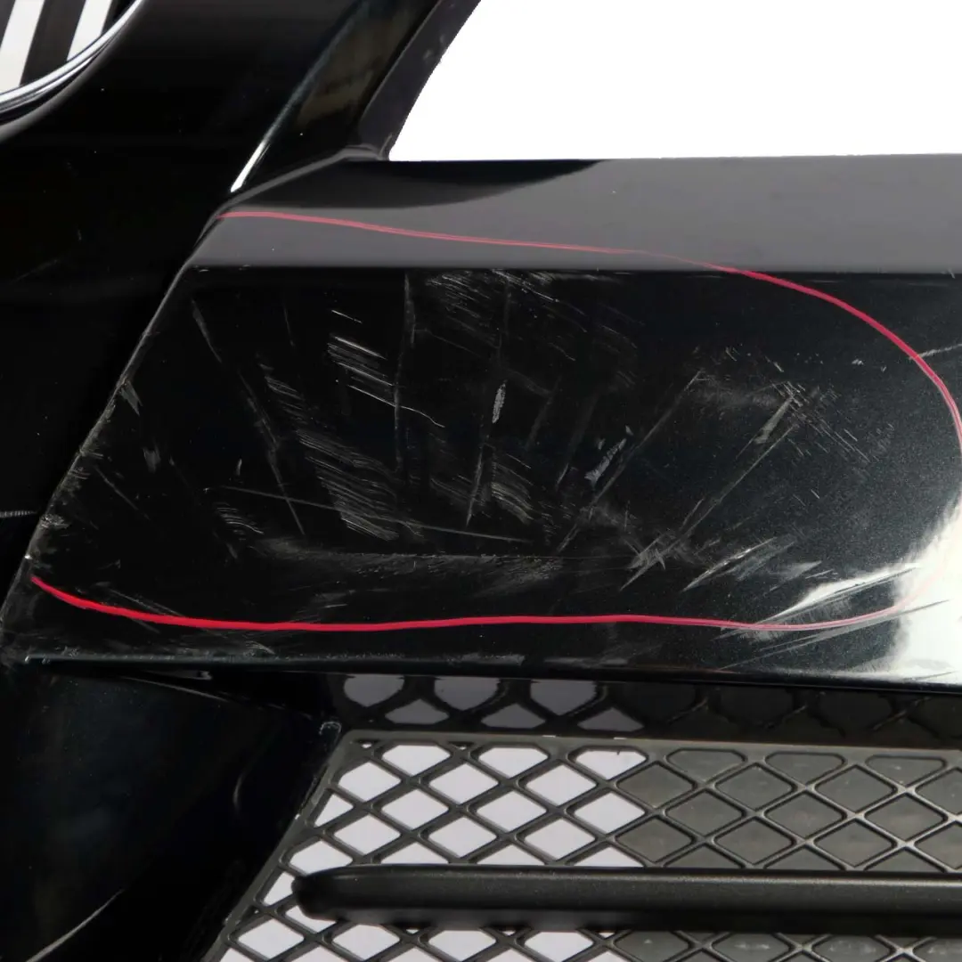  £*BMW 3 Series E90 E91 Complete Front Bumper Trim Panel Black Sapphire - 475 - SKU 0033167-BS1 - Part number 0033167