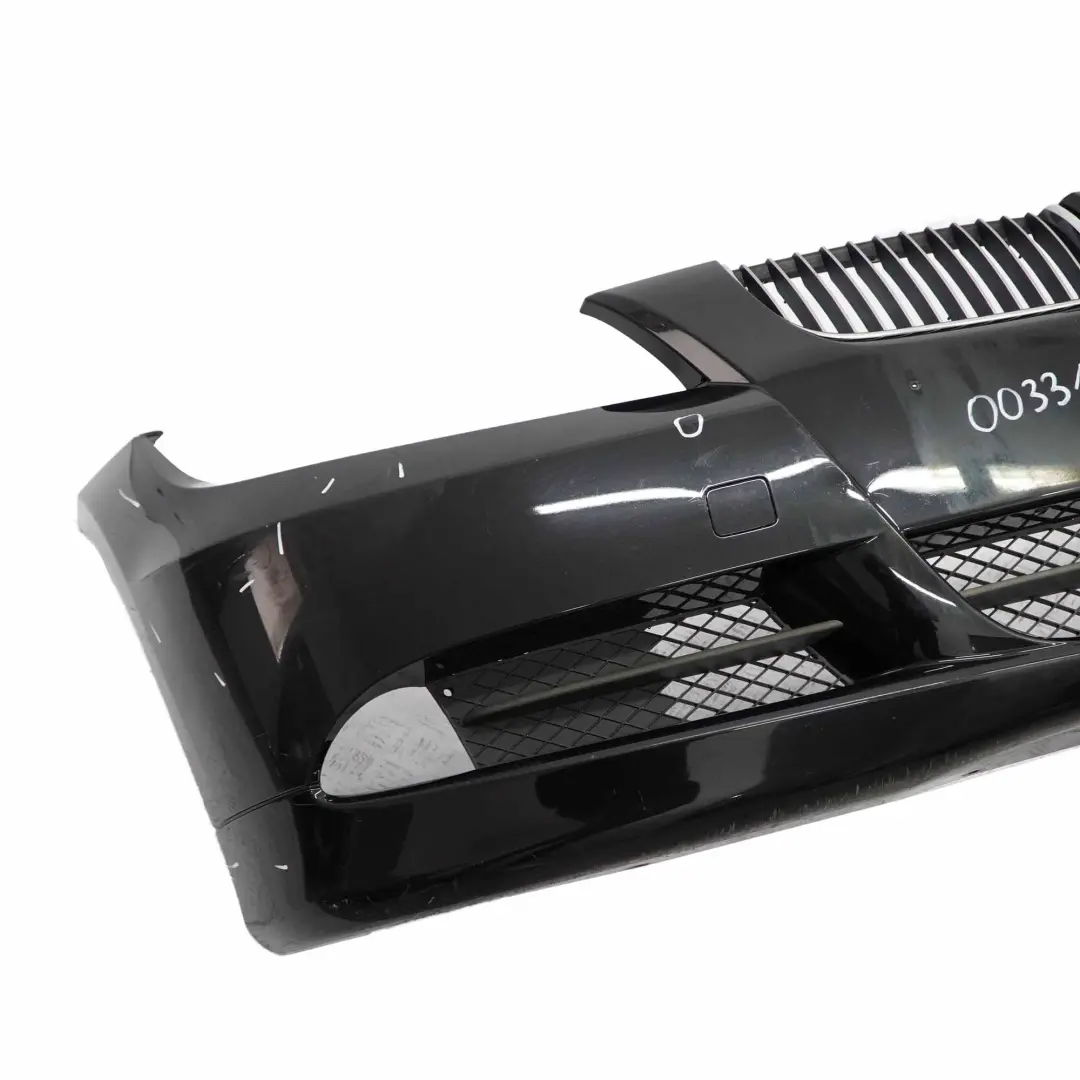 Complete Front Bumper Trim Panel Black Sapphire - 475 to BMW E90 E91 with Part number 0033167 BMW E90 E91 Complete Front Bumper Trim Panel Black Sapphire - 475 - SKU 0033167-BS2 - Part number 0033167