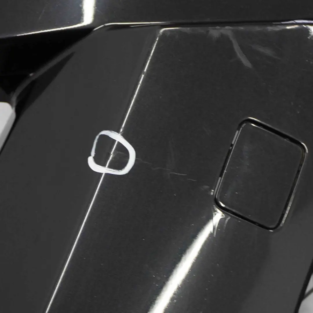 BMW E90 E91 Complete Front Bumper Trim Panel Black Sapphire - 475 - SKU 0033167-BS2 - Part number 0033167