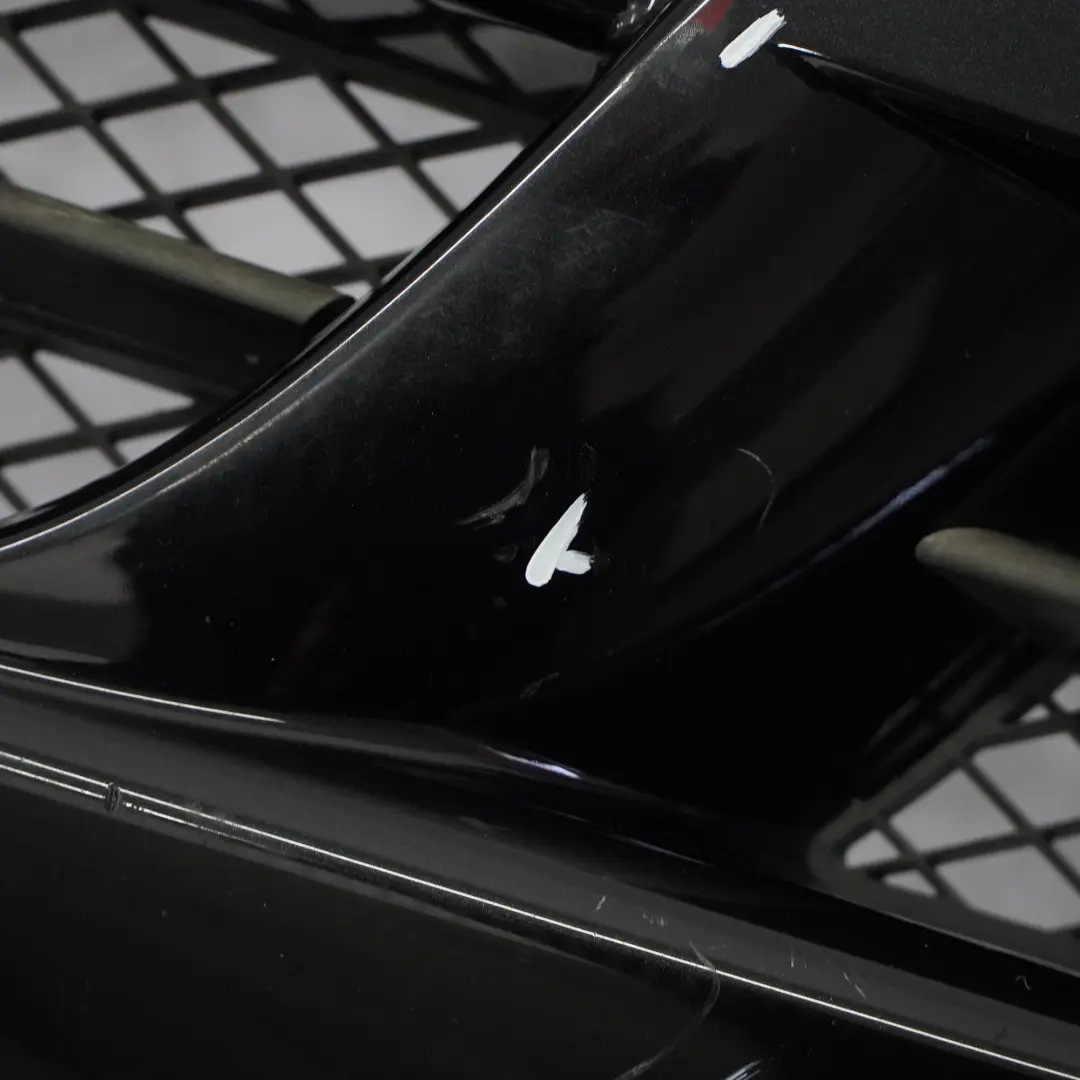 BMW E90 E91 Complete Front Bumper Trim Panel Black Sapphire - 475 - SKU 0033167-BS2 - Part number 0033167