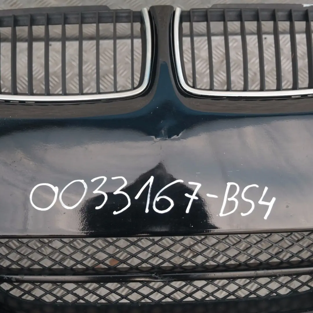 Front Bumper Trim Panel Complete Black Sapphire Metallic BMW 3 SERIES 4 E90 E91 - SKU 0033167-BS4 - Part number 33167