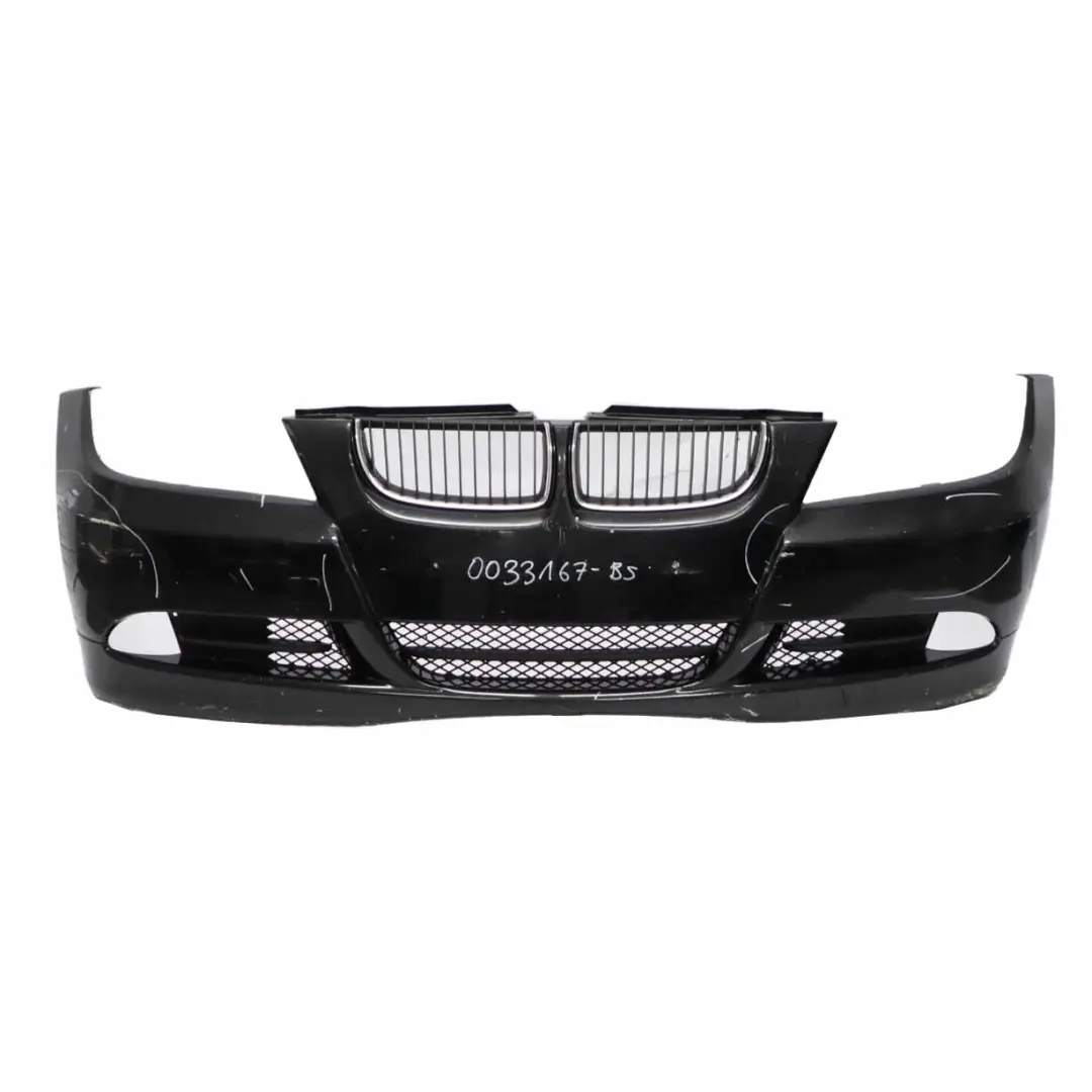 BMW E90 Zderzak Przedni Przód Black Sapphire Czarny Metalik - 475 - SKU 0033167-BS - Numer Części 0033167