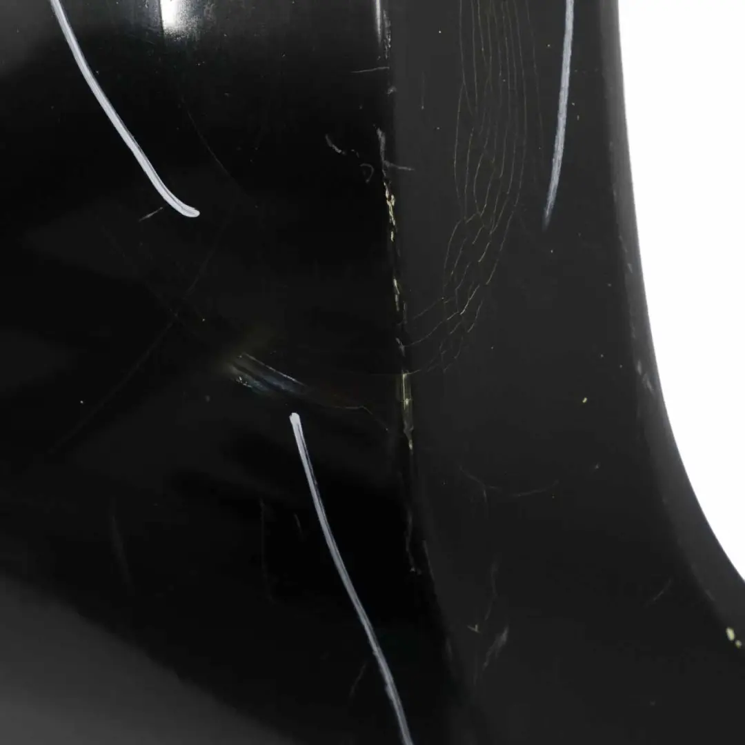 BMW E90 E91 Front Bumper Trim Panel Complete Black Sapphire Metallic - 475 - SKU 0033167-BS - Part number 0033167