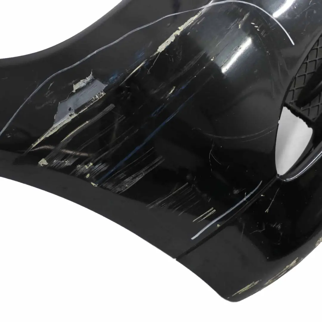 BMW E90 E91 Front Bumper Trim Panel Complete Black Sapphire Metallic - 475 - SKU 0033167-BS - Part number 0033167