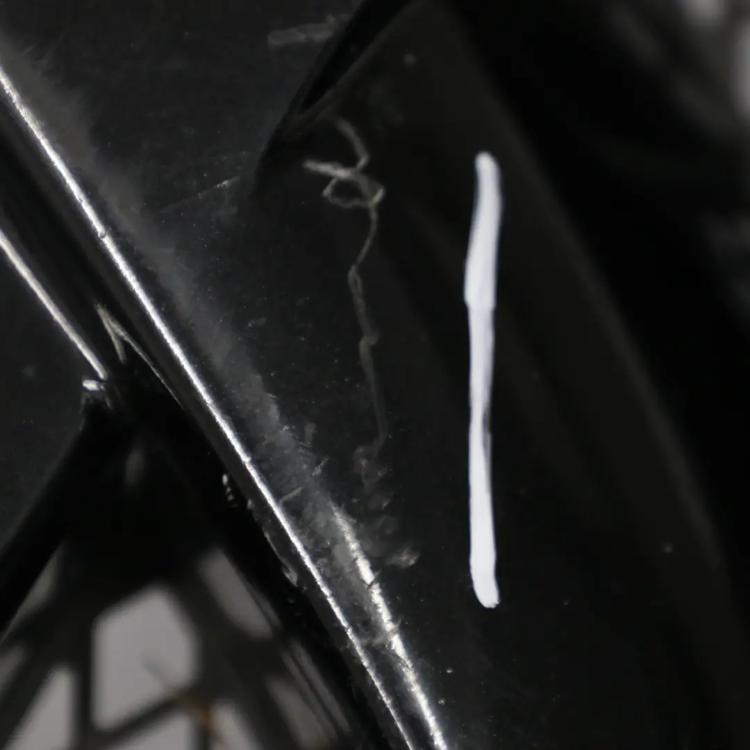 BMW E90 Zderzak Przedni Przód Black Sapphire Czarny Metalik - 475 - SKU 0033167-BS - Numer Części 0033167