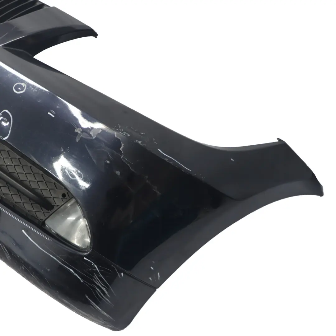 BMW E90 E91 Front Bumper Trim Panel Complete Carbonschwarz Carbon Black - 416 - SKU 0033167-CAR - Part number 0033167