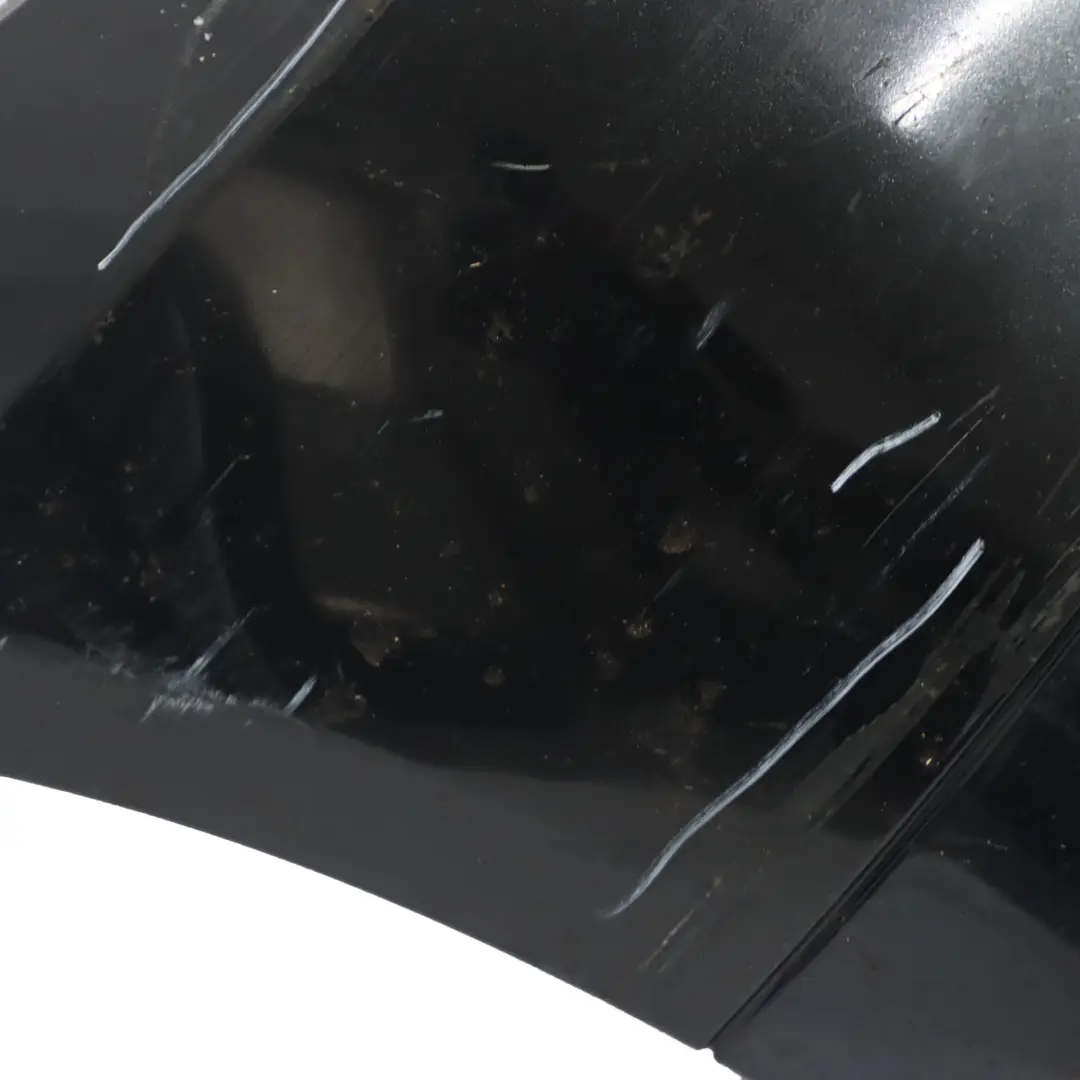 BMW E90 E91 Front Bumper Trim Panel Complete Carbonschwarz Carbon Black - 416 - SKU 0033167-CAR - Part number 0033167