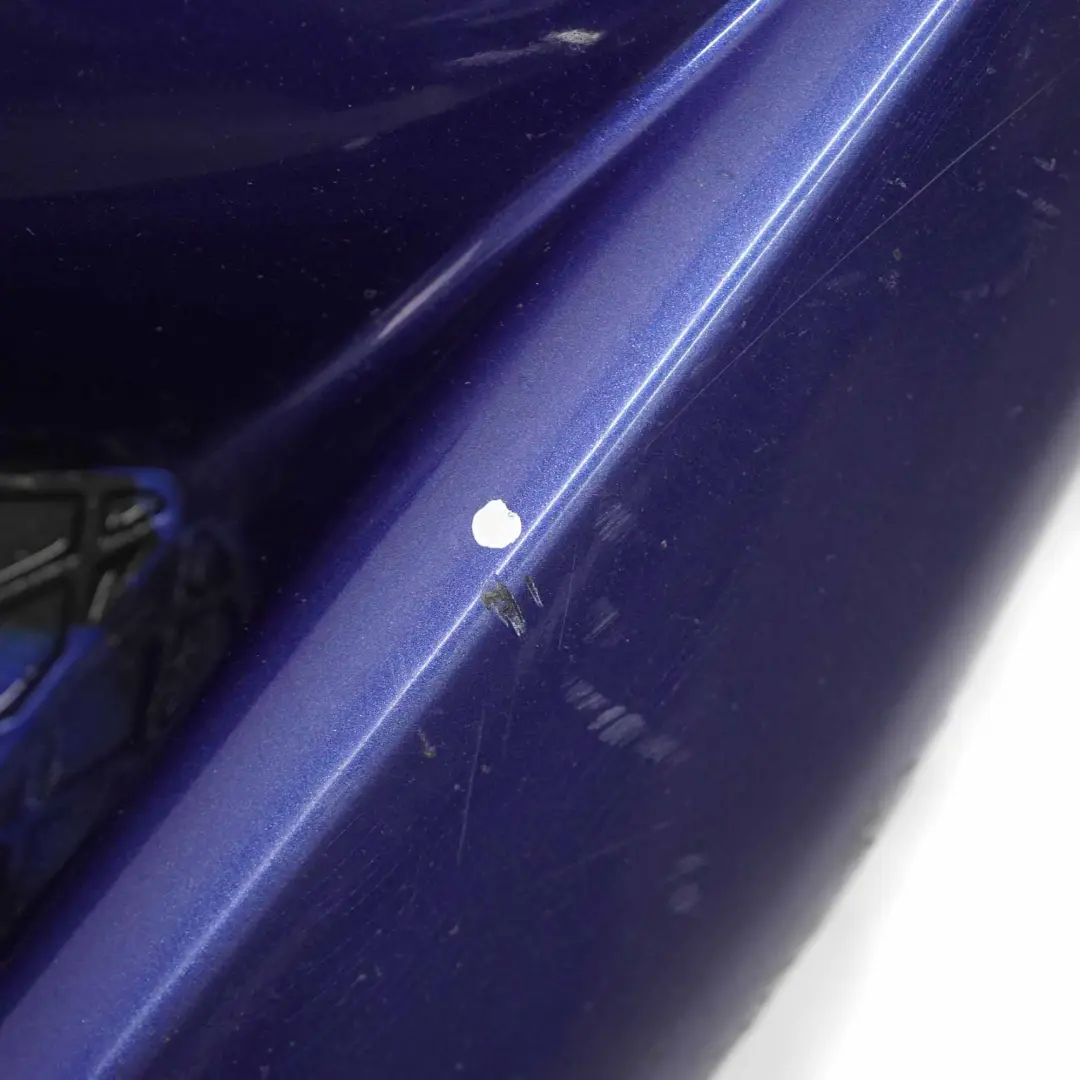 Front Bumper Trim Panel Complete Montegoblau Montego Blue - A35 to BMW E90 E91 with Part number 0033167 BMW E90 E91 Front Bumper Trim Panel Complete Montegoblau Montego Blue - A35 - SKU 0033167-MTB1 - Part number 0033167