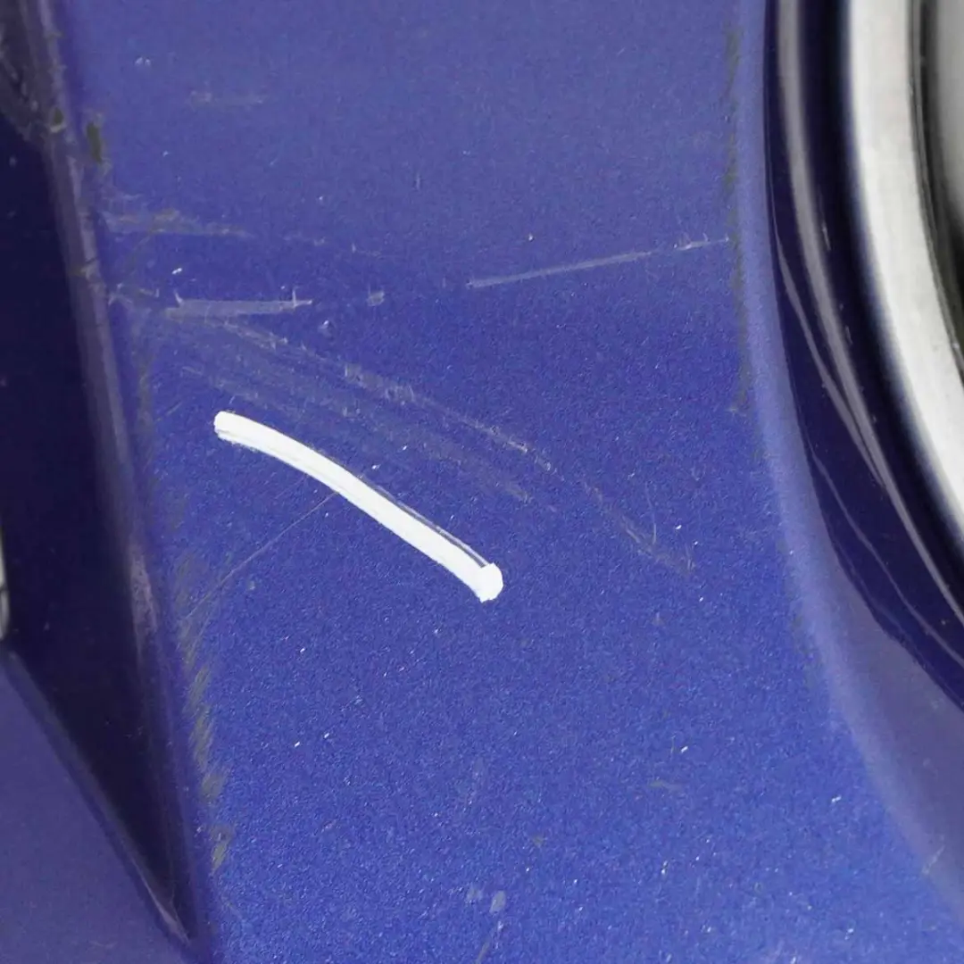 Front Bumper Trim Panel Complete Montegoblau Montego Blue - A35 to BMW E90 E91 with Part number 0033167 BMW E90 E91 Front Bumper Trim Panel Complete Montegoblau Montego Blue - A35 - SKU 0033167-MTB - Part number 0033167