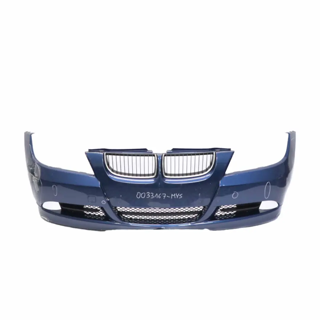 Zderzak Przedni Montegoblau Niebieski Metalik - A35 do BMW E90 E91 o numerze 0033167 BMW E90 E91 Zderzak Przedni Montegoblau Niebieski Metalik - A35 - SKU 0033167-MYS - Numer Części 0033167