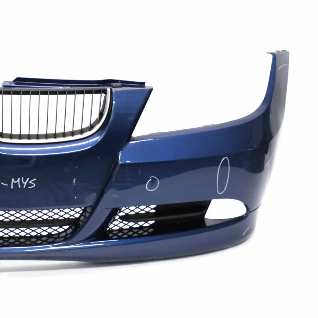 Zderzak Przedni Montegoblau Niebieski Metalik - A35 do BMW E90 E91 o numerze 0033167 BMW E90 E91 Zderzak Przedni Montegoblau Niebieski Metalik - A35 - SKU 0033167-MYS - Numer Części 0033167