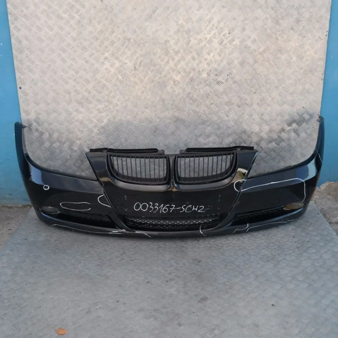BMW 3 E90 Zderzak przedni przód schwarz II 668 - SKU 0033167-SCH2 - Numer Części 33167