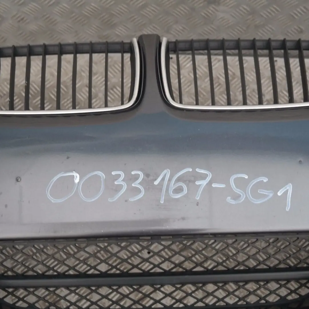 BMW 3 SERIES 1 E90 E91 Front Bumper Trim Panel Complete Sparkling Graphite - SKU 0033167-SG1 - Part number 33167