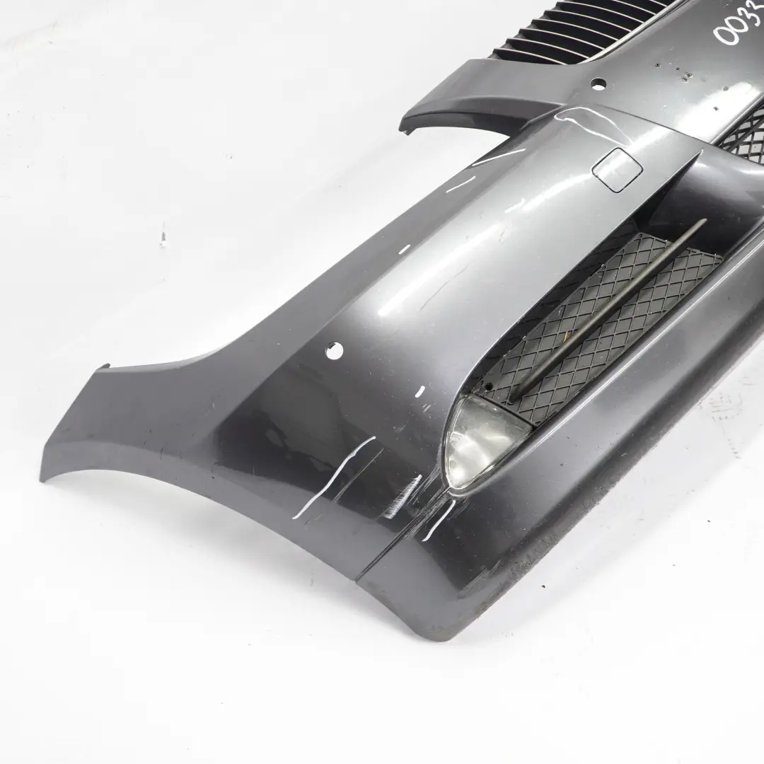 BMW E90 E91 Front Bumper Trim Panel Complete Sparkling Graphite - A22 - SKU 0033167-SG2 - Part number 0033167
