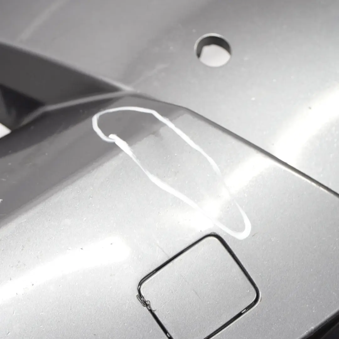 BMW E90 E91 Front Bumper Trim Panel Complete Sparkling Graphite - A22 - SKU 0033167-SG2 - Part number 0033167