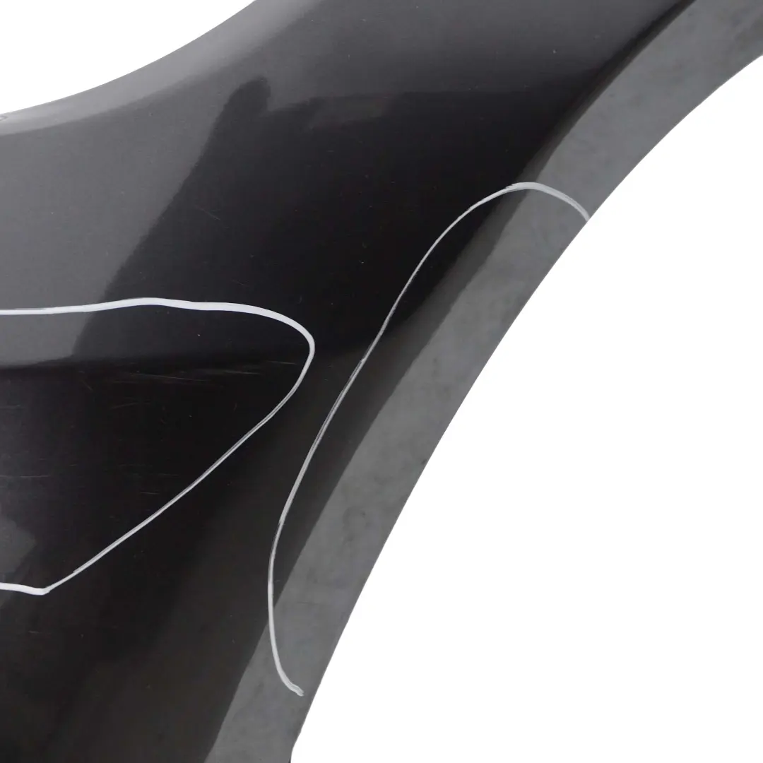  £BMW E90 E91 Front Bumper Trim Panel Complete Sparkling Graphite - A22 - SKU 0033167-SG4 - Part number 0033167
