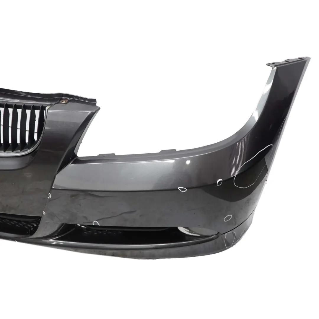  £BMW E90 E91 Front Bumper Trim Panel Complete Sparkling Graphite - A22 - SKU 0033167-SG4 - Part number 0033167