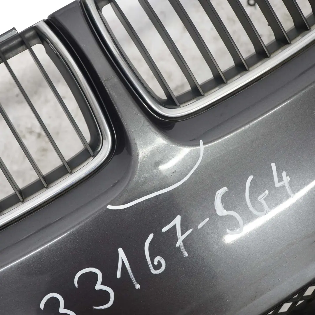  £BMW E90 E91 Front Bumper Trim Panel Complete Sparkling Graphite - A22 - SKU 0033167-SG4 - Part number 0033167