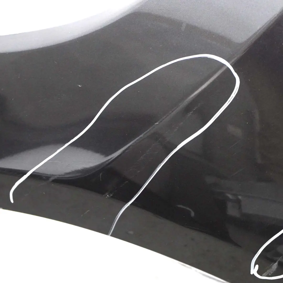  £BMW E90 E91 Front Bumper Trim Panel Complete Sparkling Graphite - A22 - SKU 0033167-SG4 - Part number 0033167