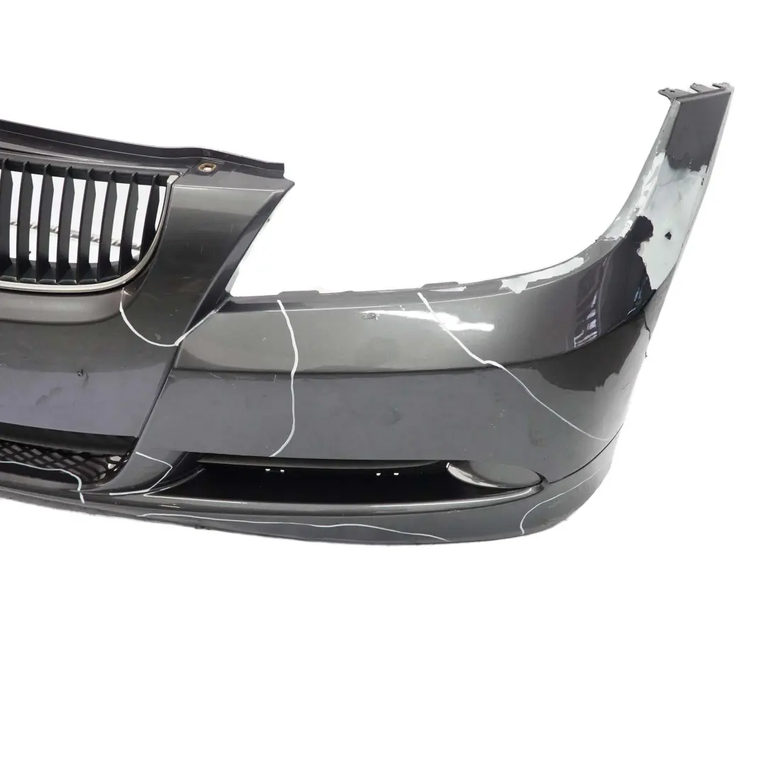 Front Bumper Trim Panel Complete Sparkling Graphite Metallic - A22 to BMW E90 E91 with Part number 0033167 BMW E90 E91 Front Bumper Trim Panel Complete Sparkling Graphite Metallic - A22 - SKU 0033167-SG6 - Part number 0033167
