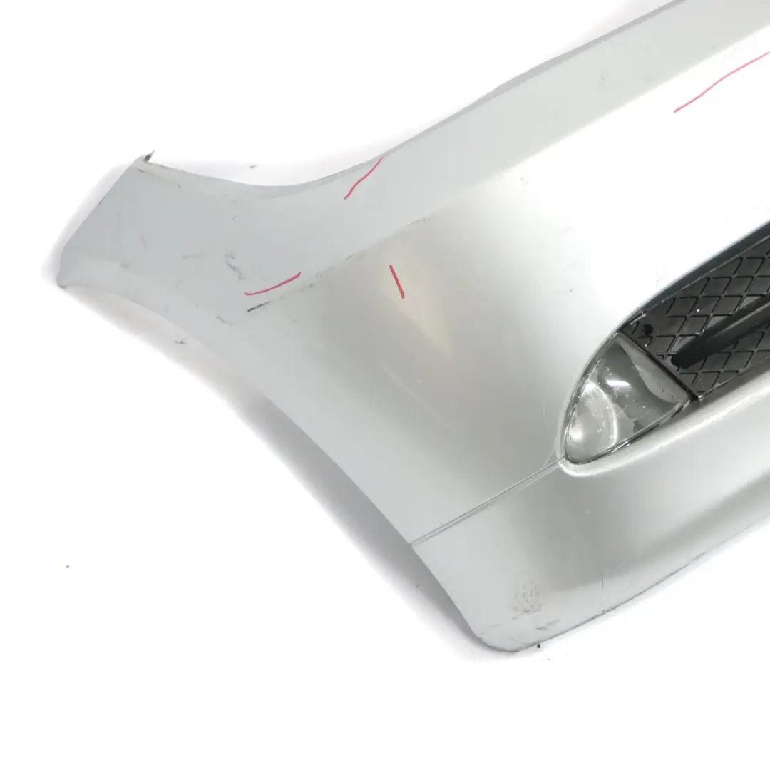 BMW E90 E91 Front Bumper Trim Panel Complete Titansilber Silver - 354 - SKU 0033167-TS - Part number 0033167