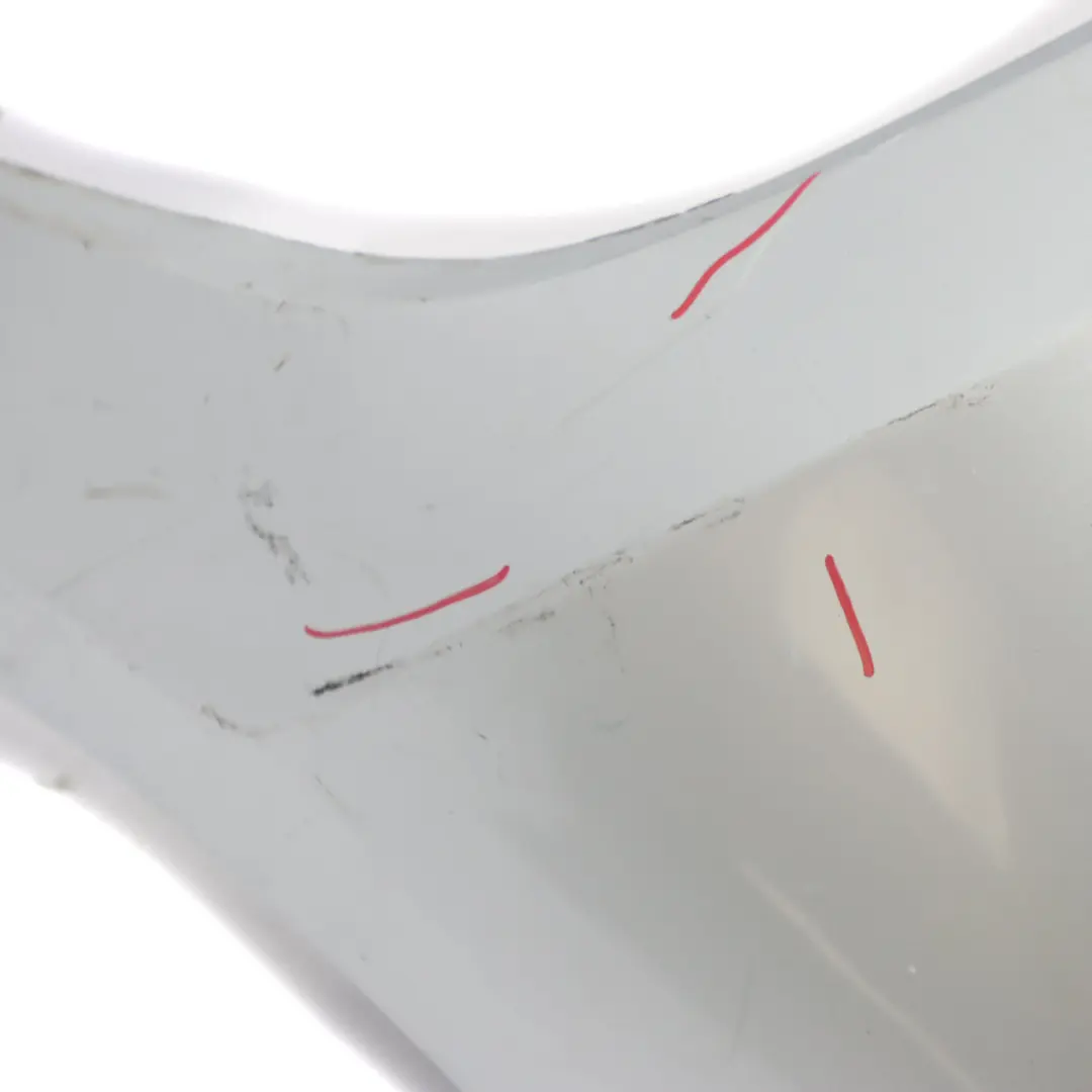 Front Bumper Trim Panel Complete Titansilber Silver - 354 to BMW E90 E91 with Part number 0033167 BMW E90 E91 Front Bumper Trim Panel Complete Titansilber Silver - 354 - SKU 0033167-TS - Part number 0033167