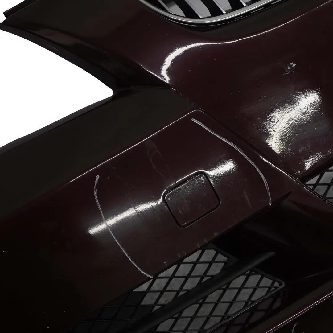 BMW E90 E91 Front Bumper Trim Panel Barberarot Red Metallic - A39 - SKU 0033169-BAR - Part number 0033169