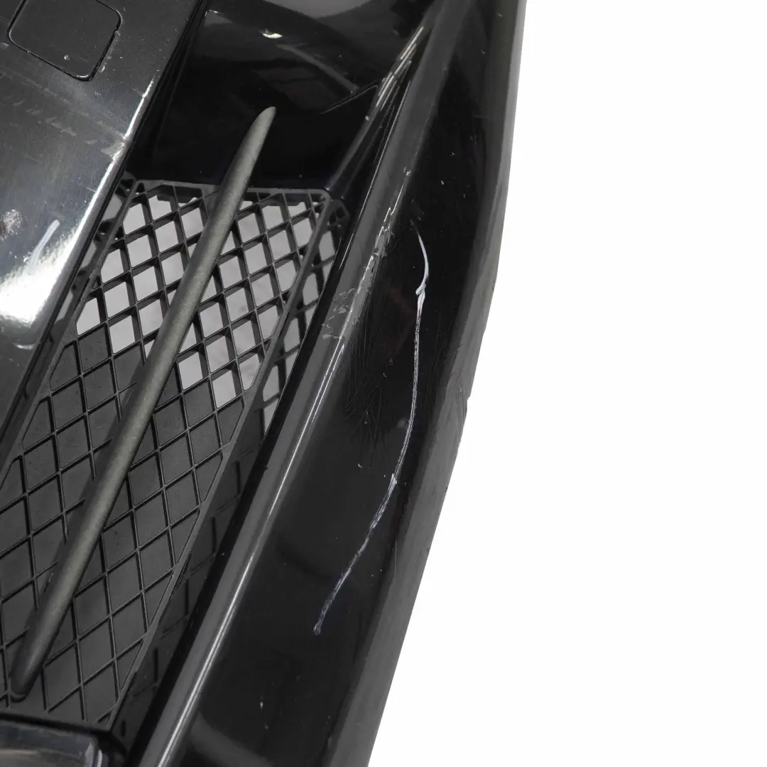 BMW E90 E91 Front Bumper Trim Panel Complete Black Sapphire Metallic - 475 - SKU 0033169-BS - Part number 0033169