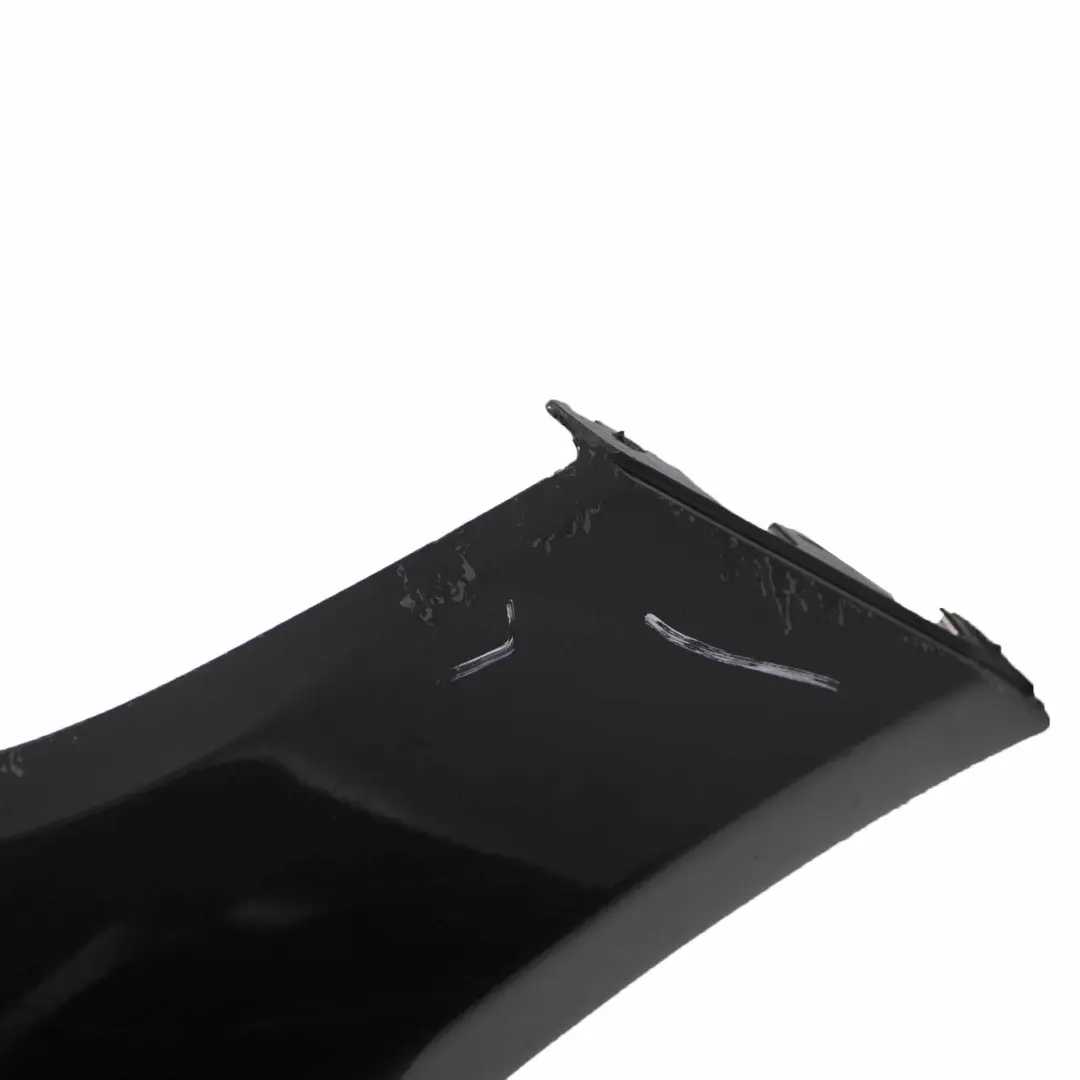 BMW E90 E91 Front Bumper Trim Panel Complete Black Sapphire Metallic - 475 - SKU 0033169-BS - Part number 0033169