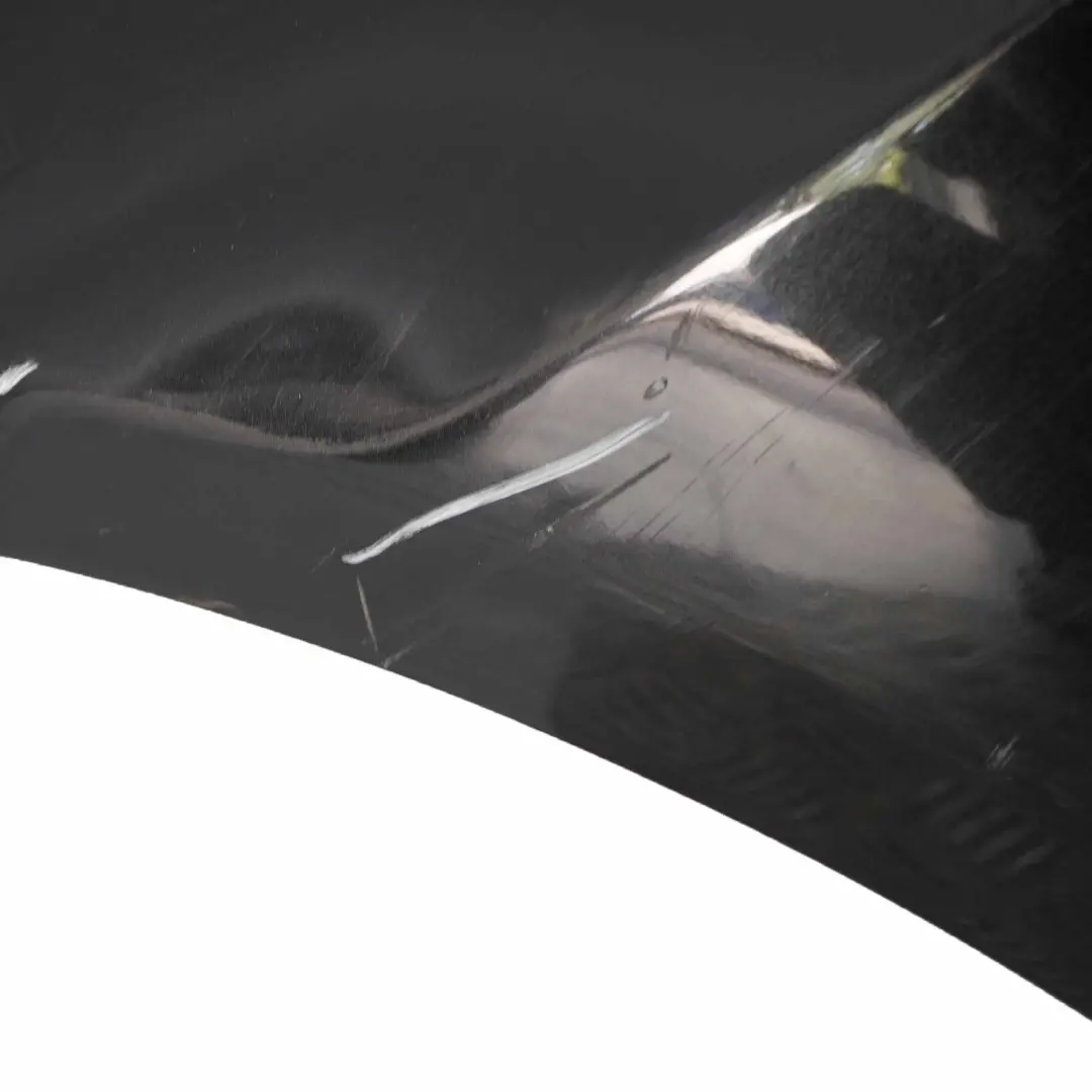 Front Bumper Trim Panel Complete Black Sapphire Metallic - 475 to BMW E90 E91 with Part number 0033169 BMW E90 E91 Front Bumper Trim Panel Complete Black Sapphire Metallic - 475 - SKU 0033169-BS - Part number 0033169