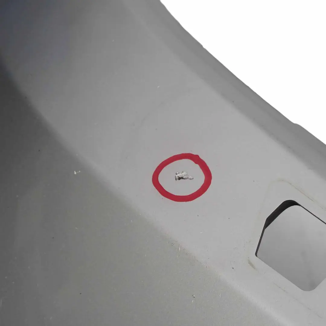 Front Bumper Trim Panel Complete Titan Silver Metallic - 354 to BMW E90 E91 with Part number 0033169 BMW E90 E91 Front Bumper Trim Panel Complete Titan Silver Metallic - 354 - SKU 0033169-TS1 - Part number 0033169