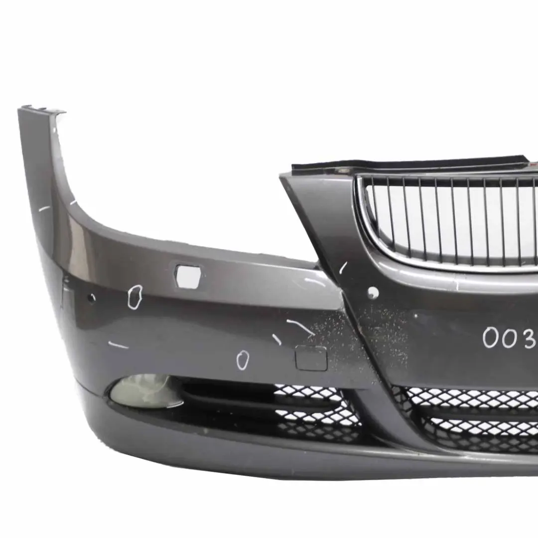 BMW E90 Zderzak Przedni Sparkling Graphite - A22 - SKU 0033171-SG - Numer Części 0033169