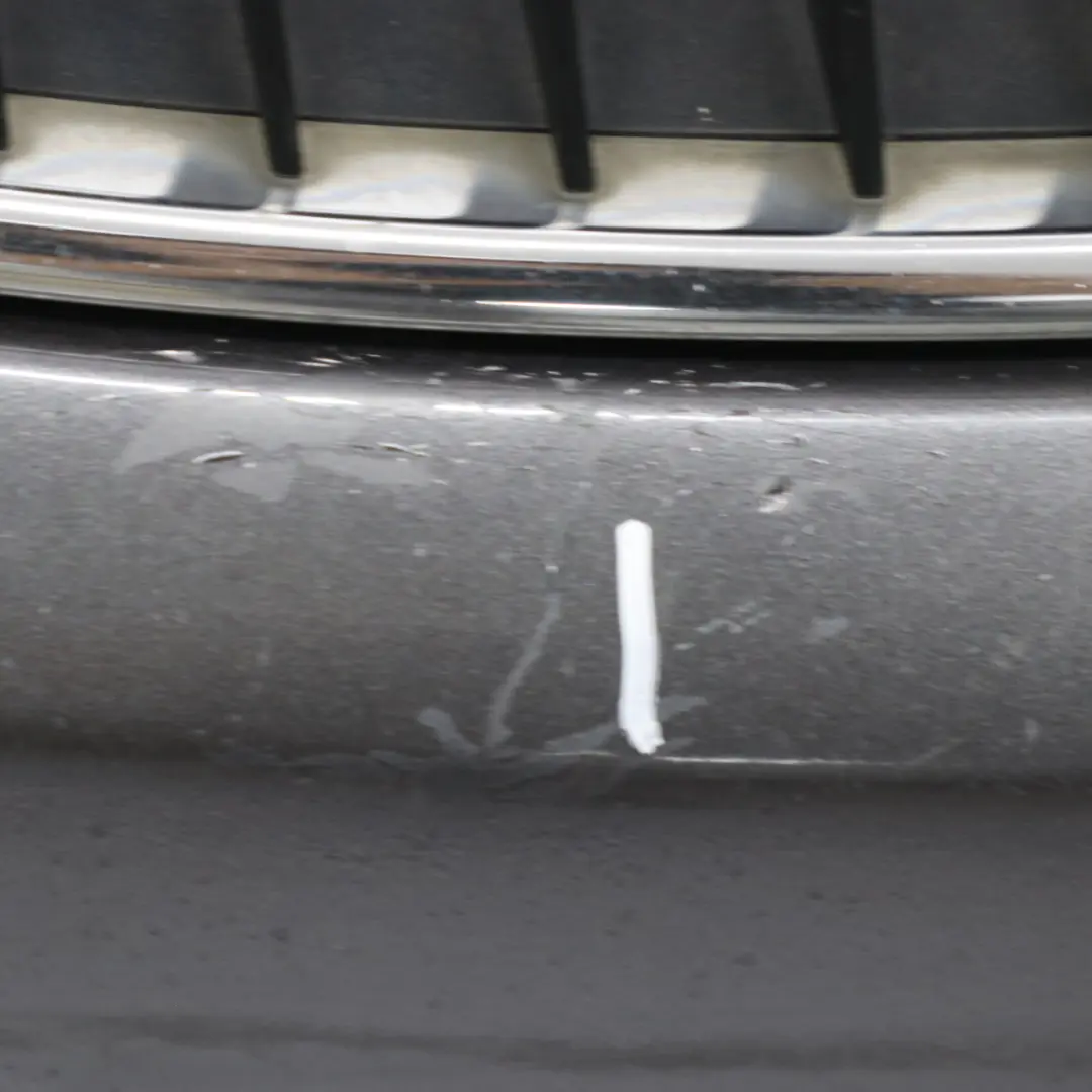 BMW E90 E91 Front Bumper Trim Panel PDC Sparkling Graphite Metallic - A22 - SKU 0033171-SG - Part number 0033169