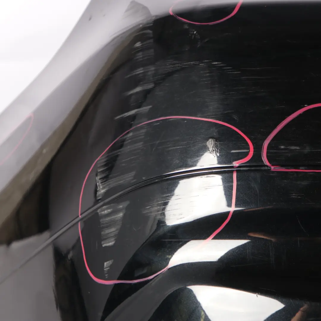 Bumper Rear Covering Panel Black Sapphire Metallic - 475 to BMW E90 with Part number 0033193 BMW E90 Bumper Rear Covering Panel Black Sapphire Metallic - 475 - SKU 0033193-BS1 - Part number 0033193