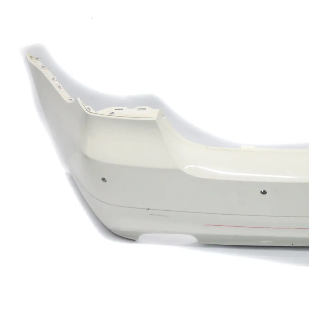 Bumper Trim Panel PDC Alpinweiss Alpine White - 300 to BMW E90 Rear with Part number 0033194 BMW E90 Rear Bumper Trim Panel PDC Alpinweiss Alpine White - 300 - SKU 0033194-AW - Part number 0033194