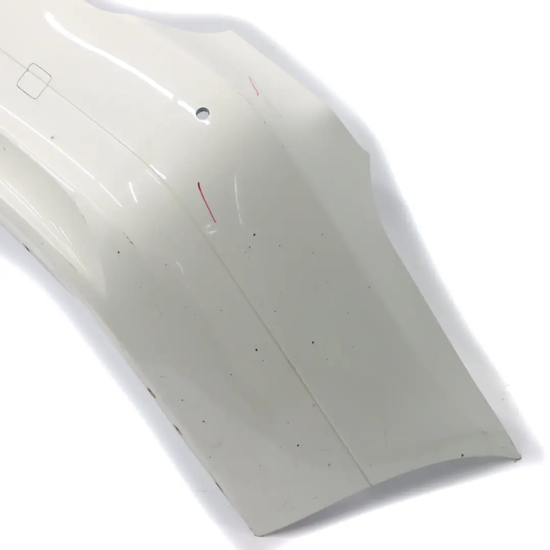 Bumper Trim Panel PDC Alpinweiss Alpine White - 300 to BMW E90 Rear with Part number 0033194 BMW E90 Rear Bumper Trim Panel PDC Alpinweiss Alpine White - 300 - SKU 0033194-AW - Part number 0033194
